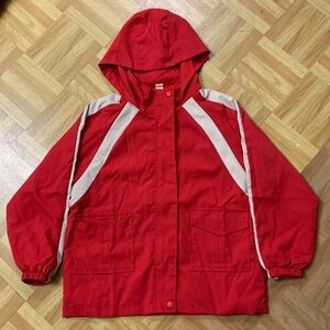 Boys’ Large Striped Raincoat